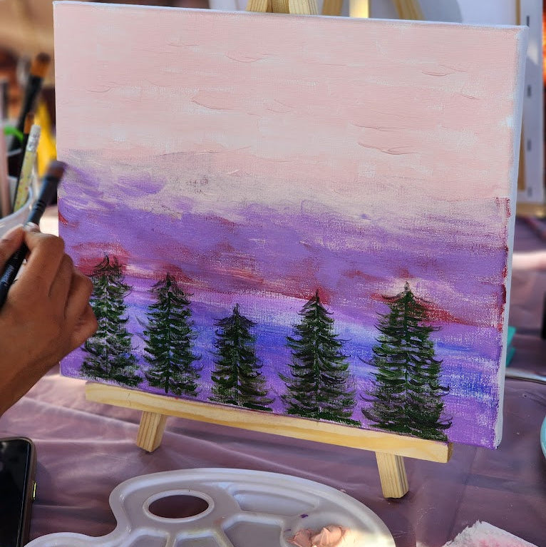At Home Glass Tumbler Painting Kit