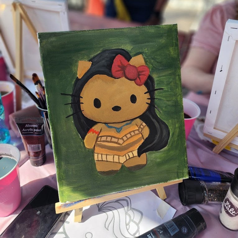 Hello Kitty Disney Princess Sip & Paint Tickets - 29 November 2025