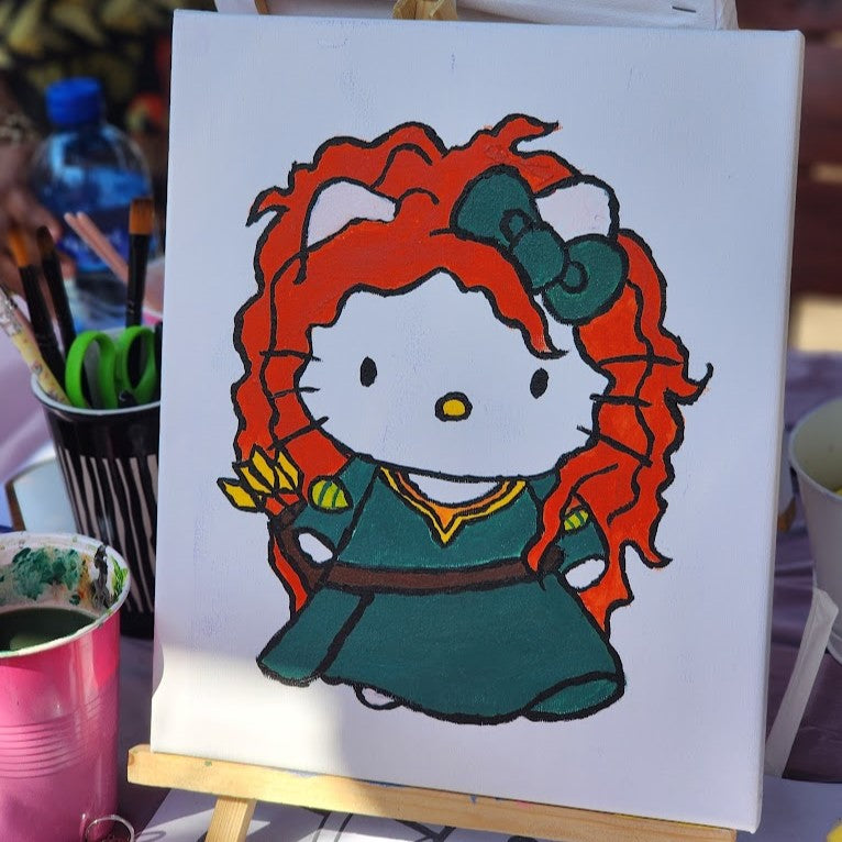 Hello Kitty Disney Princess Sip & Paint Tickets - 29 November 2025
