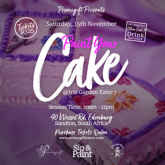 Paint Your Cake Tickets - 15 November 2025