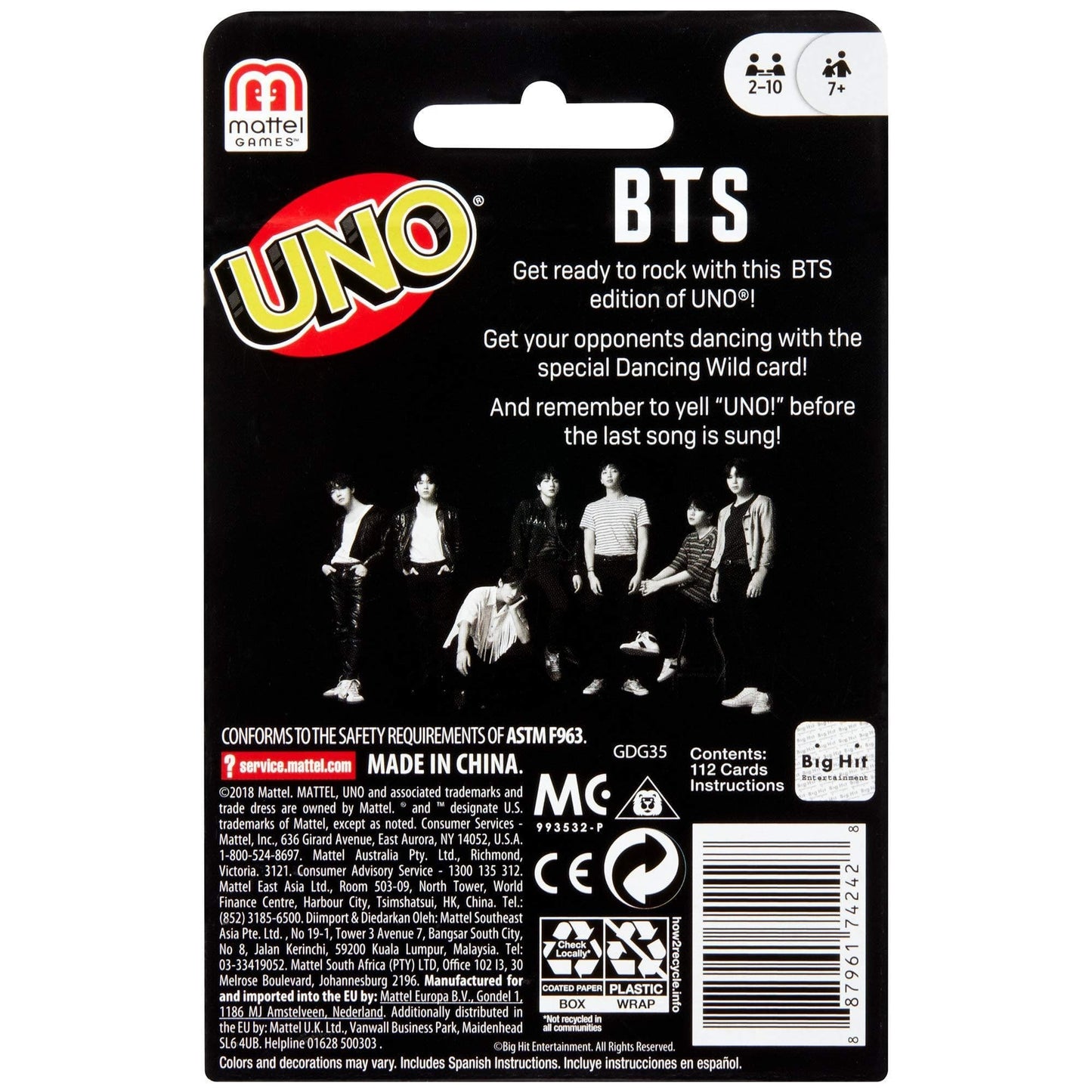 UNO Card Game - Special Edition
