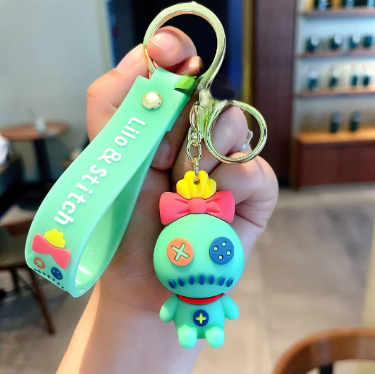 Lilo and Stitch Character Cute Keychain Keyring