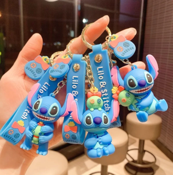 Lilo and Stitch Character Cute Keychain Keyring