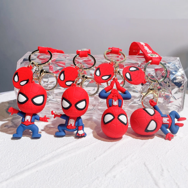 Spider-Man Character Keychain Keyring