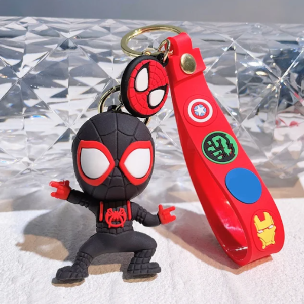 Spider-Man Character Keychain Keyring