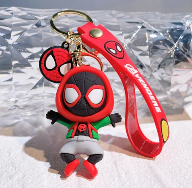 Spider-Man Character Keychain Keyring