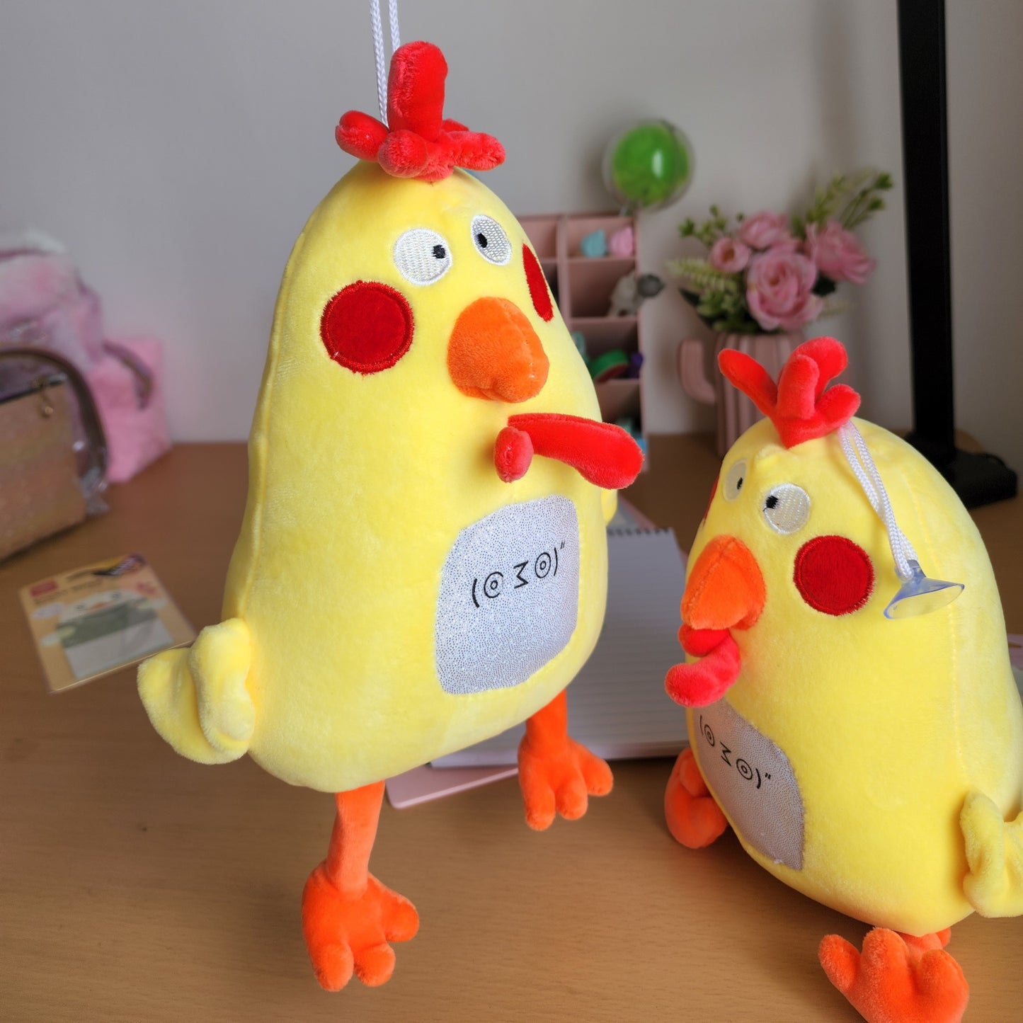 Crazy Chicken Plushie