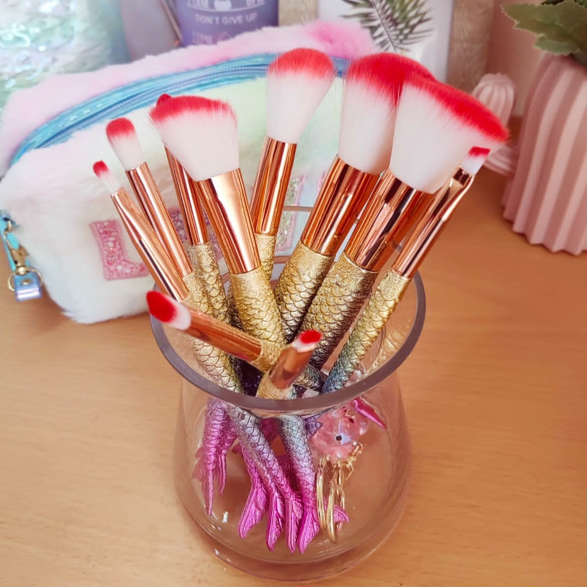 Mermaid Makeup Brush Set
