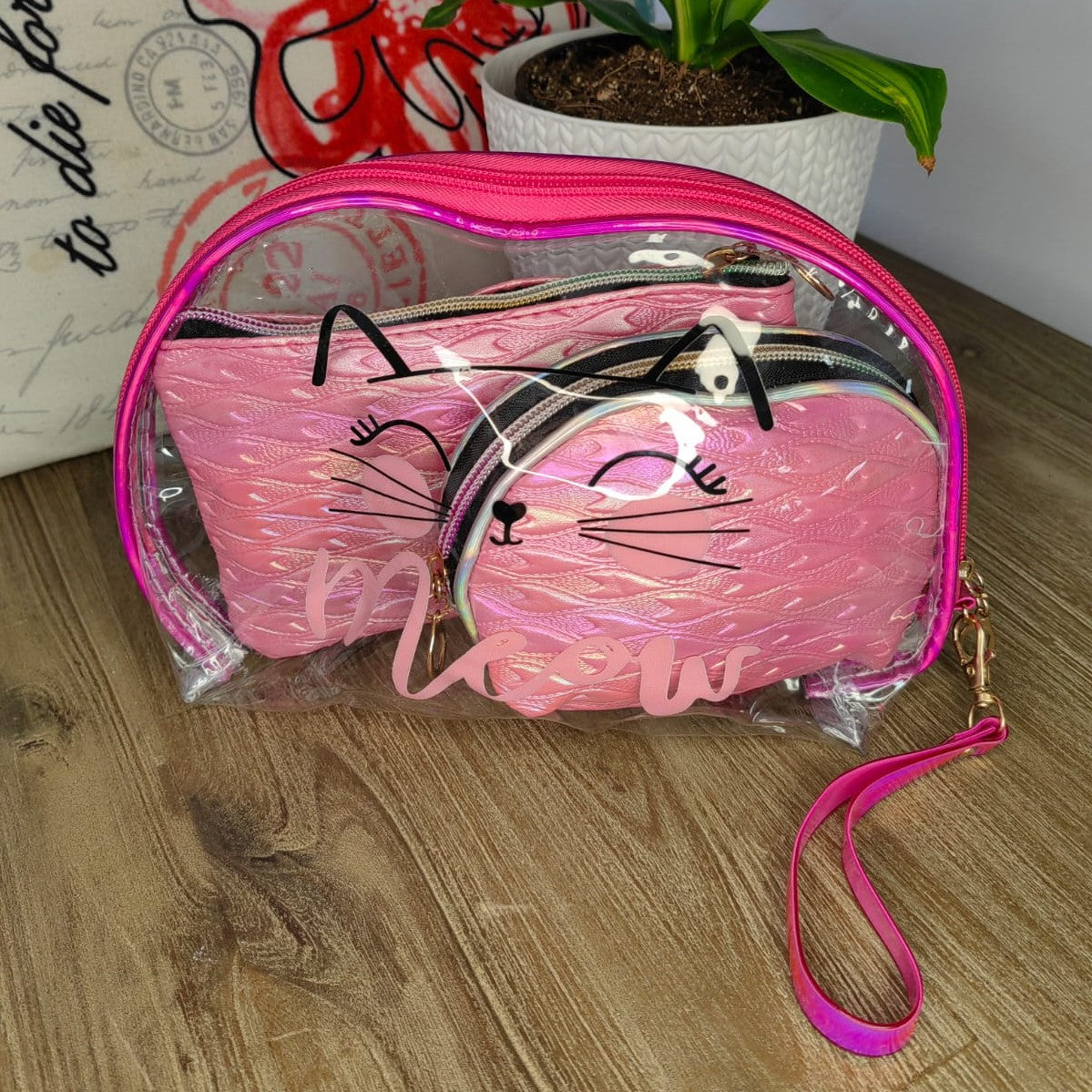Meow Kitty Makeup Bag