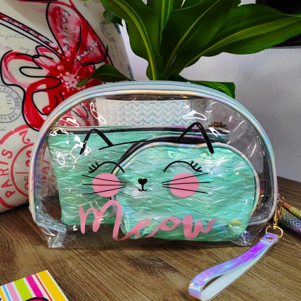 Meow Kitty Makeup Bag