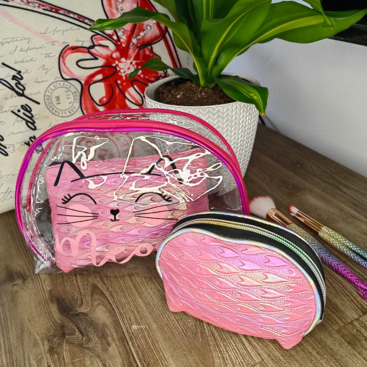 Meow Kitty Makeup Bag