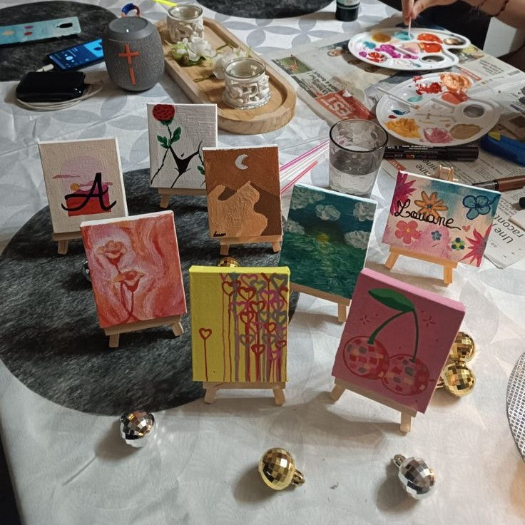 Mini Canvas Painting Session - Premigift Painting Garden