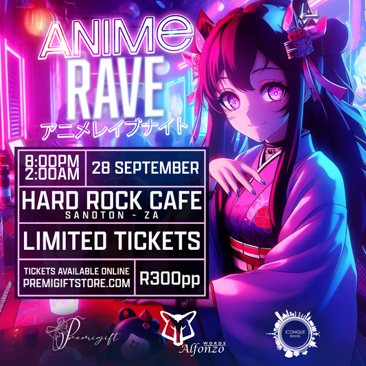 Anime Rave Tickets