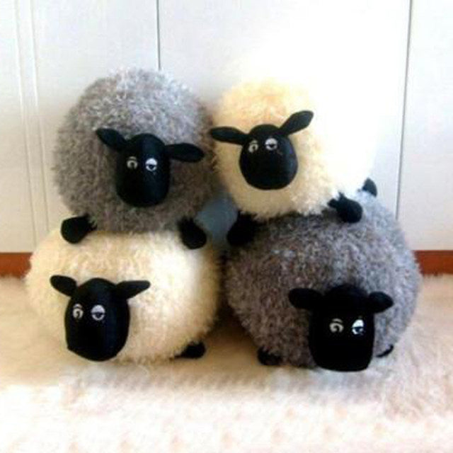 Fluffy Round Sheep