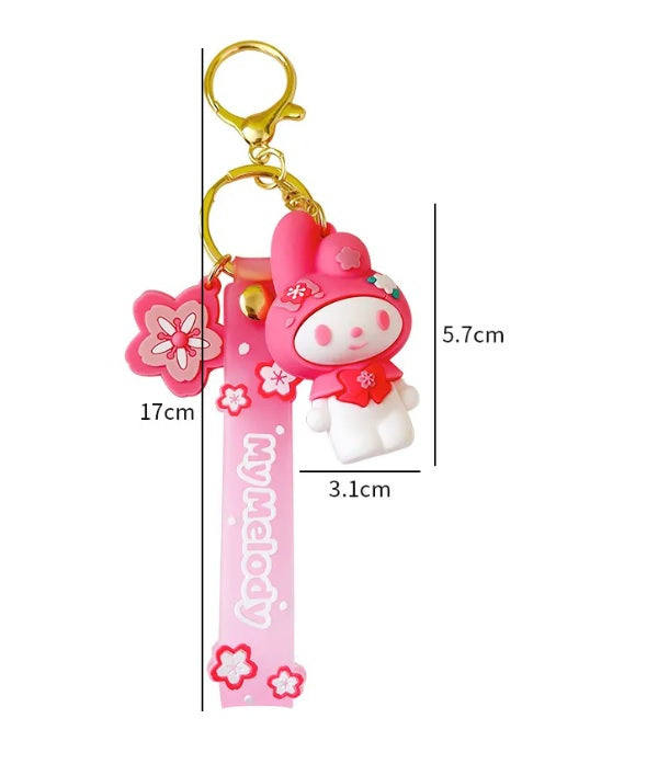 My Melody Cartoon Keychain Keyring