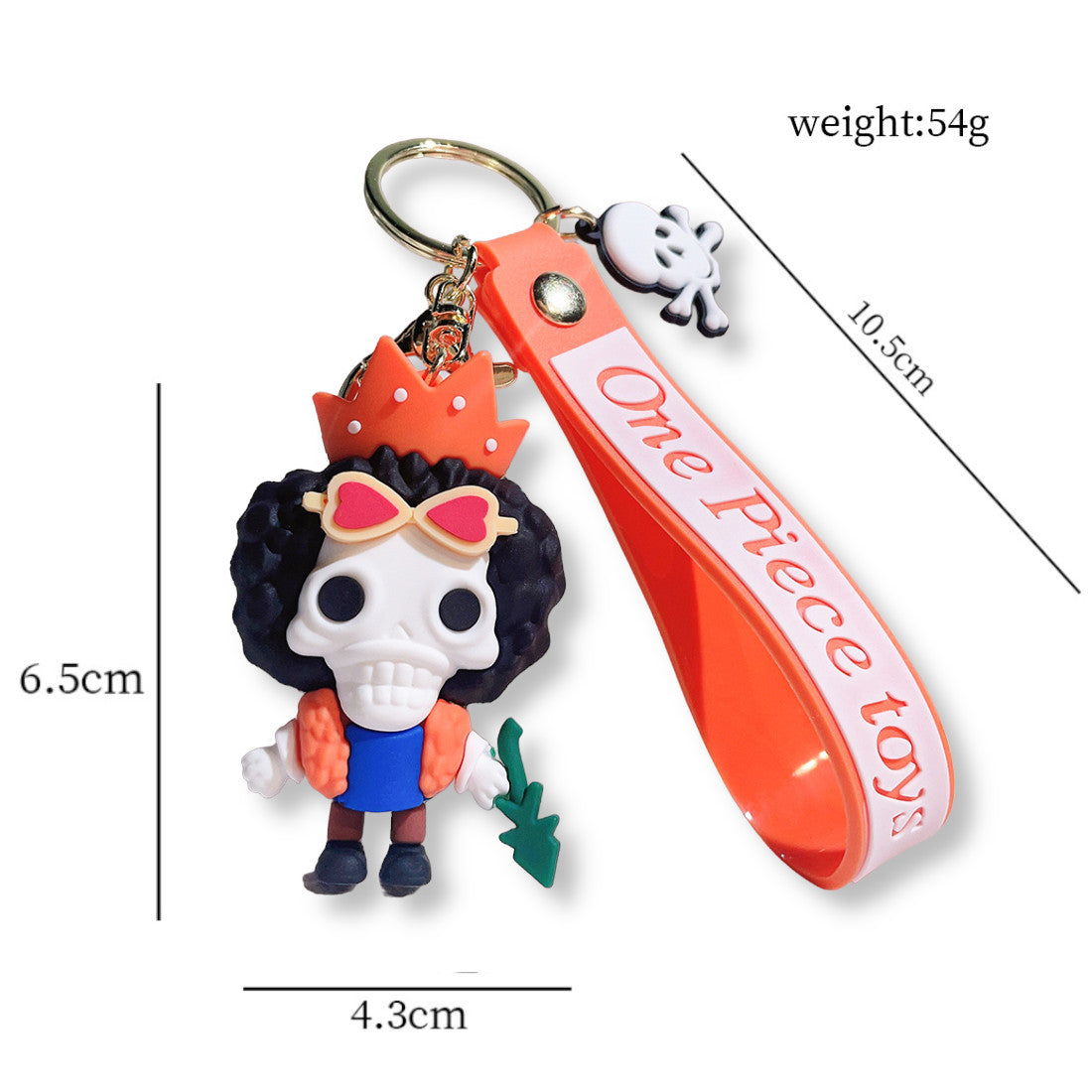 One Piece Brook Keychain / Keyring