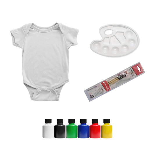 At Home Baby Onesie Painting Kit Gift Set