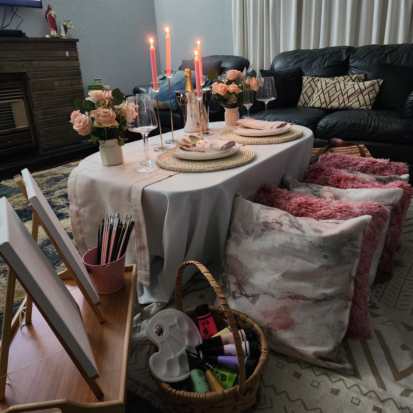 Romantic Date Night Sip and Paint Sessions