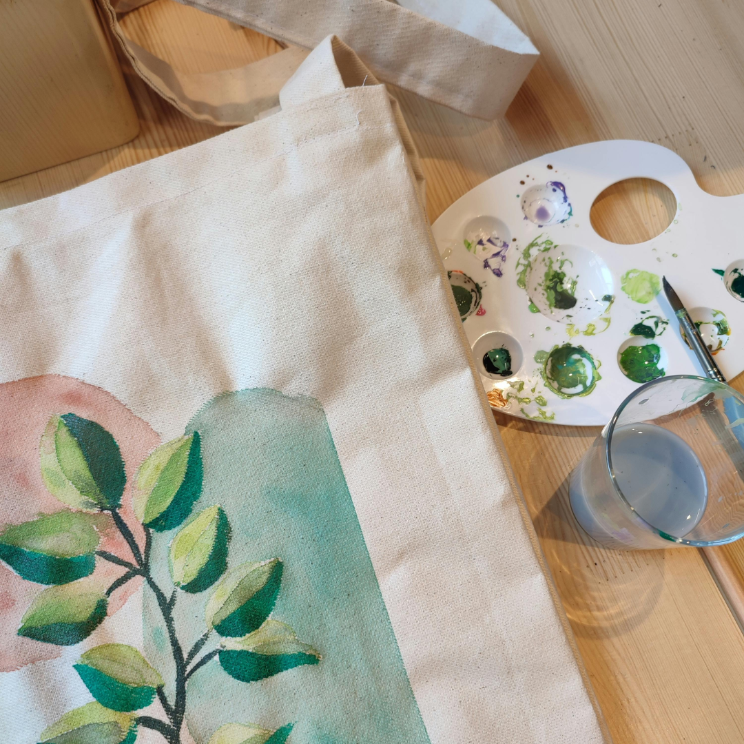 At Home Tote Bag Painting Kit