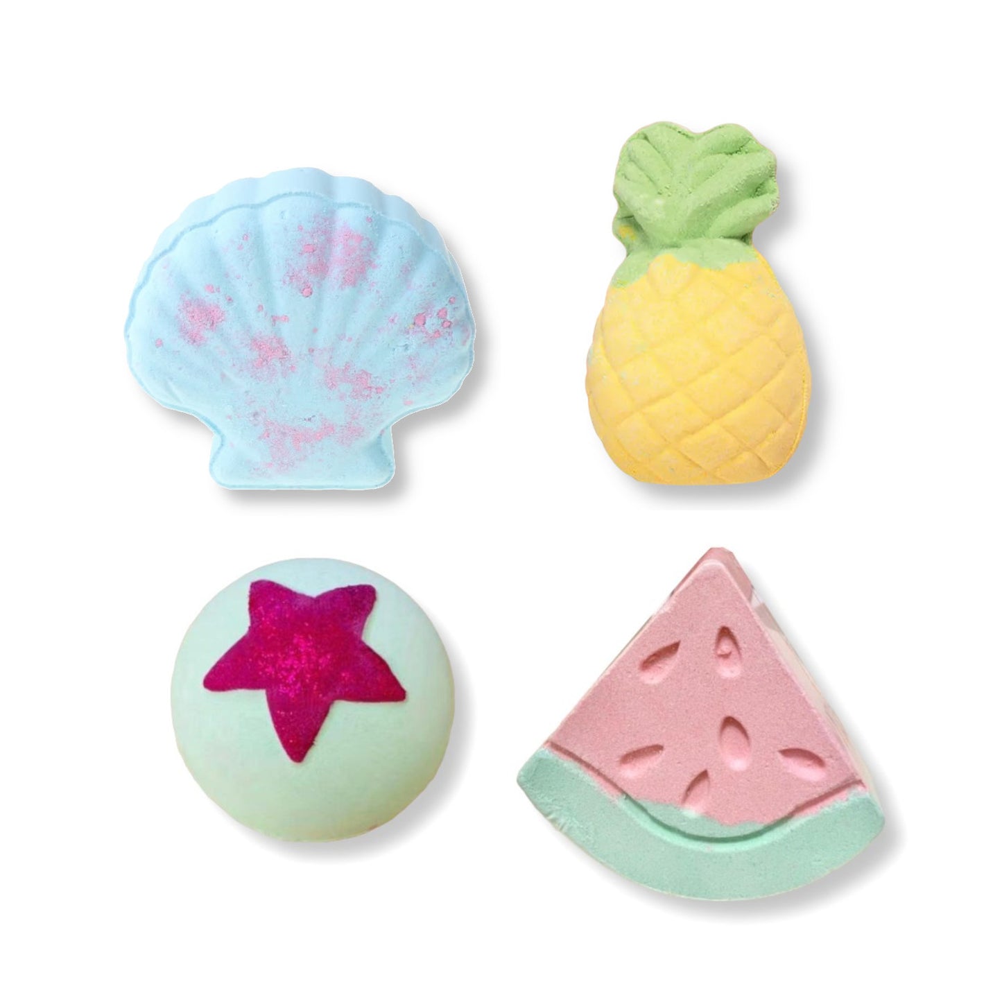 Scented Bath Bomb Bath Gift Set - Set of 4