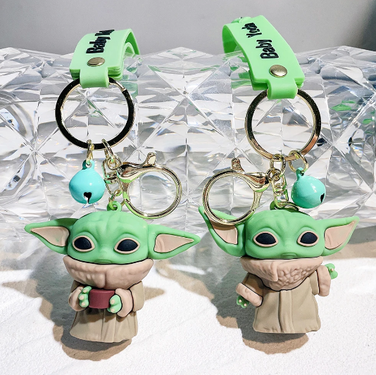 Baby Yoda Keychain Keyring