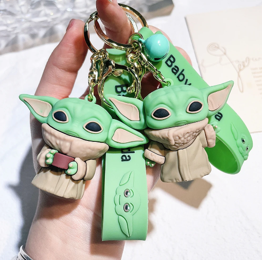 Baby Yoda Keychain Keyring