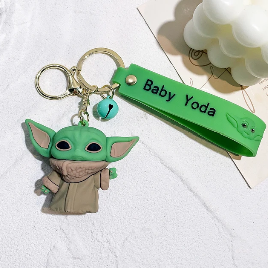 Baby Yoda Keychain Keyring