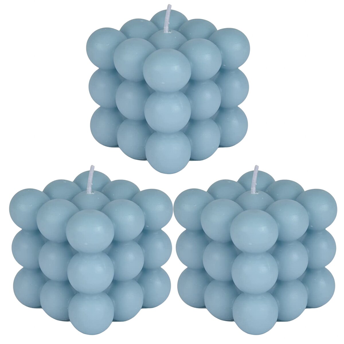 Scented Soy Wax Bubble Candle