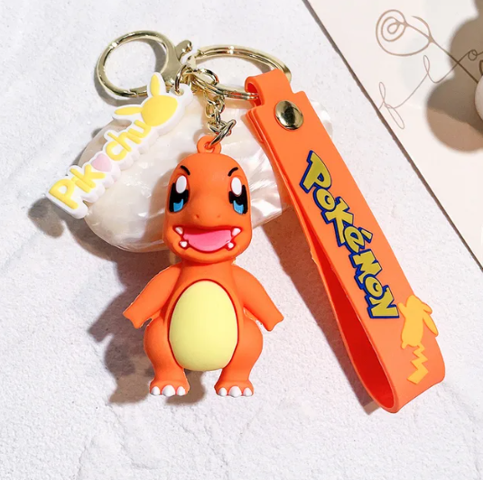 Charmander Pokemon Keychain Keyring