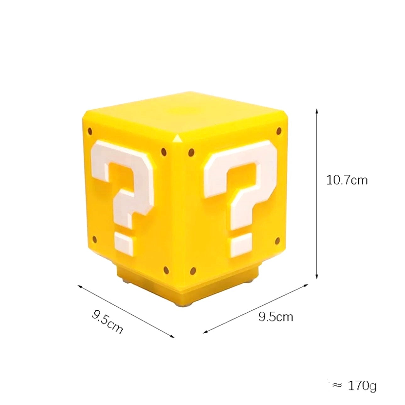 Square Mini Question Block Light with Sound Effects