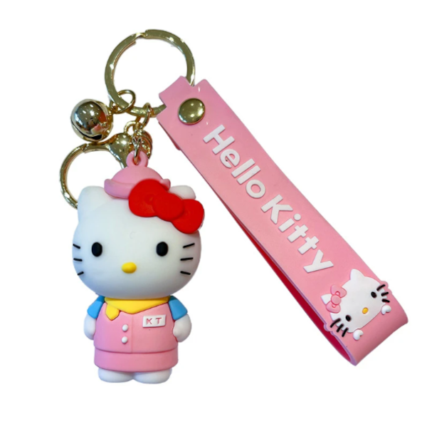 Hello Kitty Air Hostess Keyring / Keychain