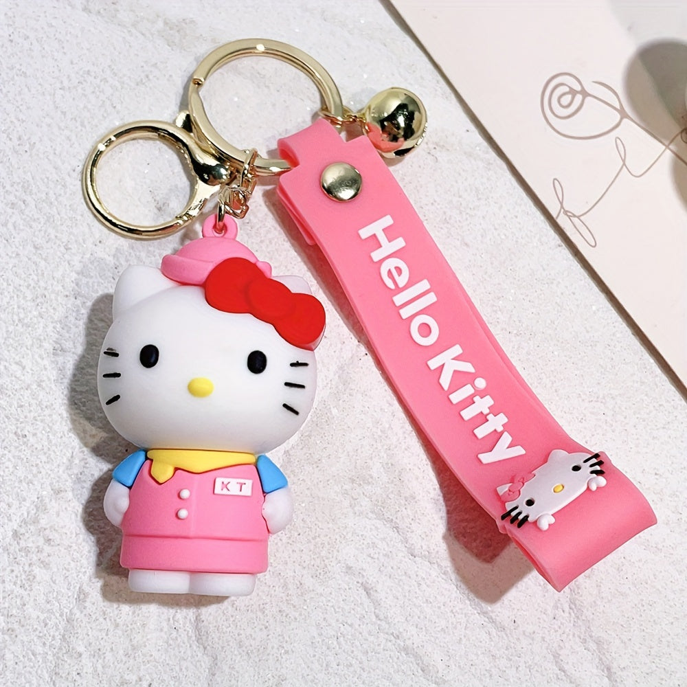 Hello Kitty Air Hostess Keyring / Keychain