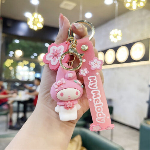 My Melody Cartoon Keychain Keyring