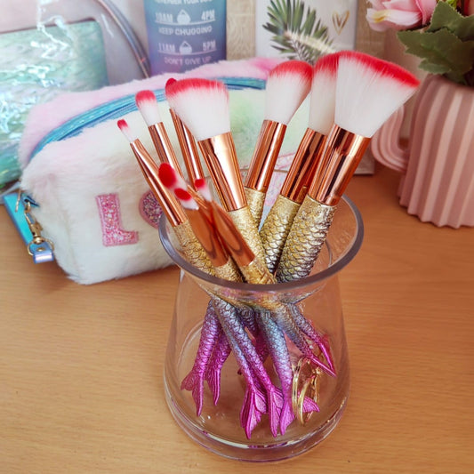 Mermaid Makeup Brush Set